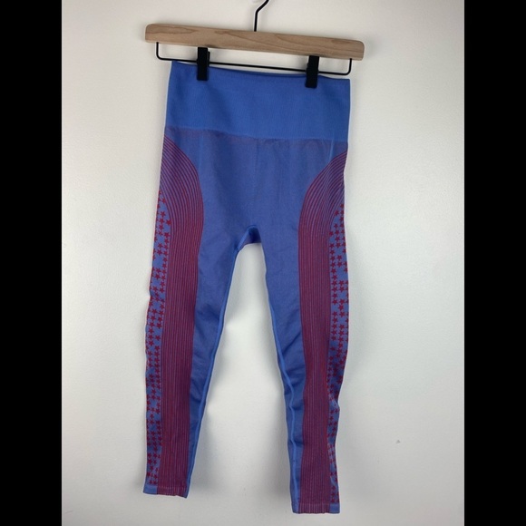 Fabletics Seamless Star Capri Pants Legging‎ sz S - Picture 4 of 7